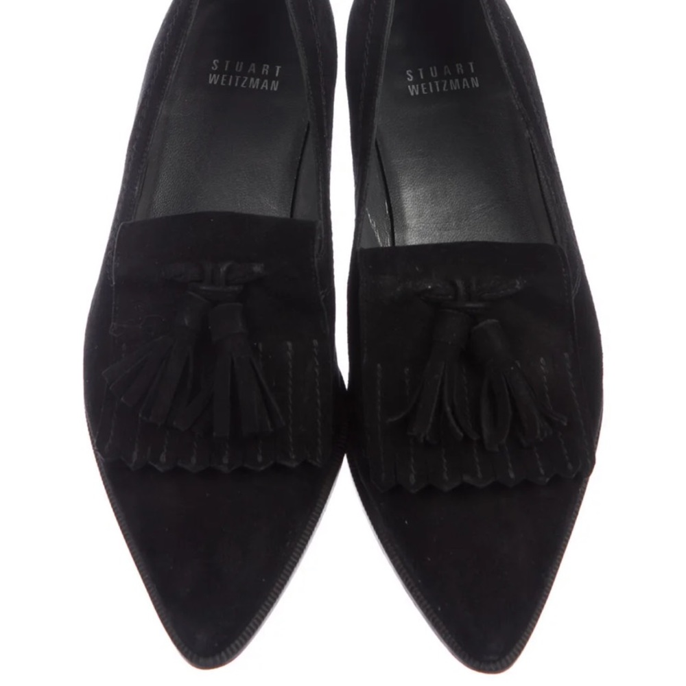 Stuart Weitzman Suede Loafers